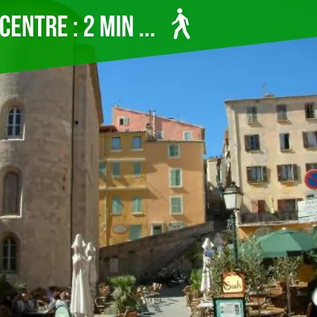 Le Charme Du Medieval Dans Un Cosy شقة Hyères