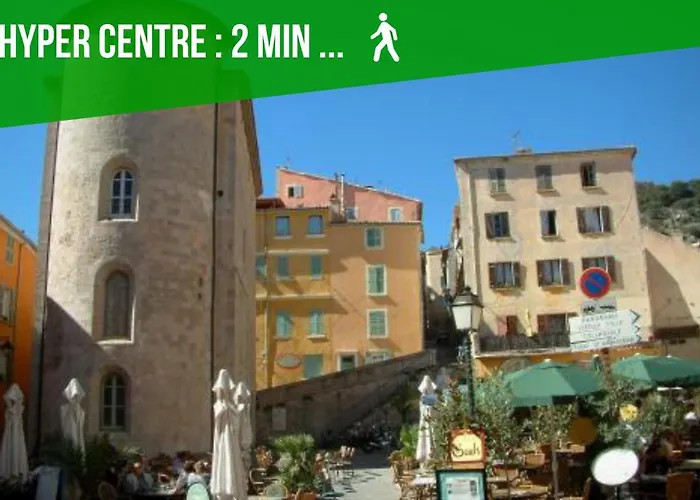 Le Charme Du Medieval Dans Un Cosy شقة Hyères